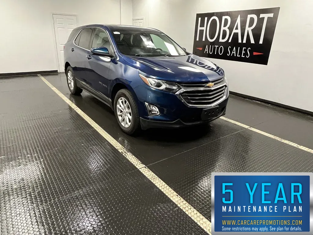 Blue 2020 Chevrolet Equinox LT for sale in Hobart, IN