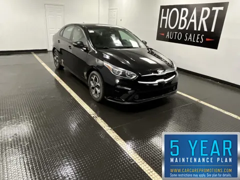 Black 2019 Kia Forte LXS for sale in Hobart, IN