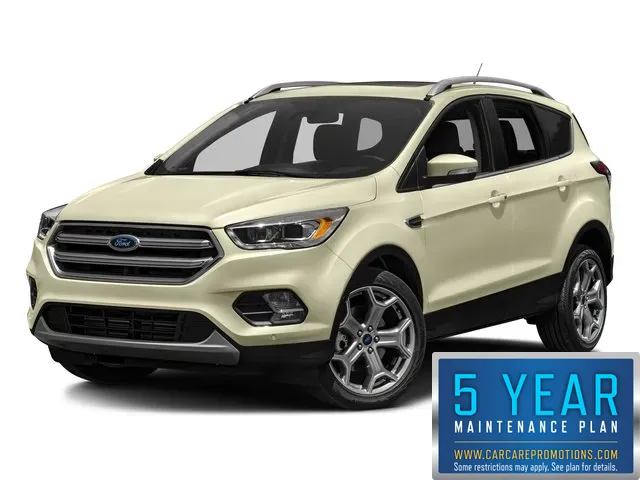 Red 2017 Ford Escape Titanium for sale in Hobart, IN