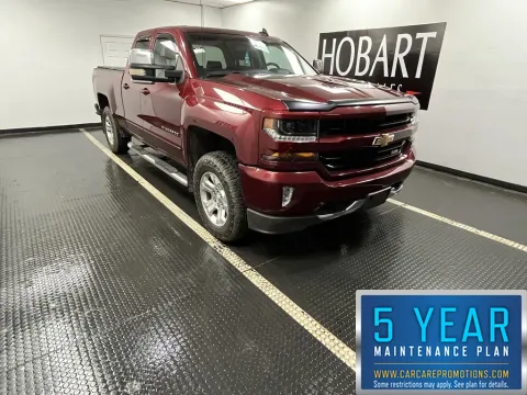 Red 2017 Chevrolet Silverado 1500 LT for sale in Hobart, IN