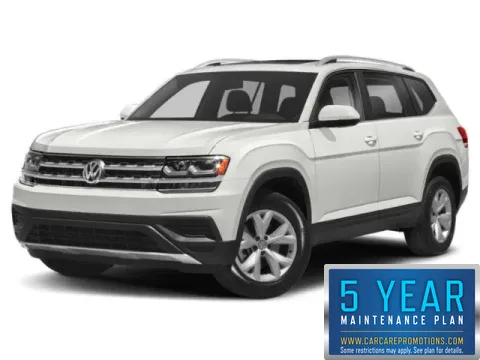 Black 2019 Volkswagen Atlas 3.6L V6 SEL for sale in Hobart, IN