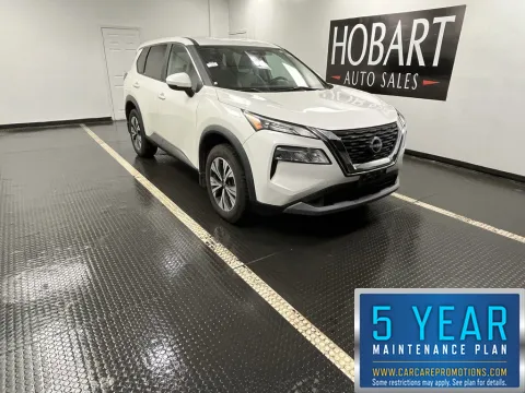 White 2023 Nissan Rogue SV for sale in Hobart, IN