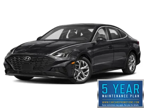 Black 2020 Hyundai Sonata SEL for sale in Hobart, IN