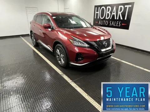 Red 2020 Nissan Murano Platinum for sale in Hobart, IN