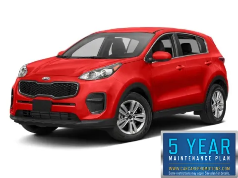Red 2017 Kia Sportage LX for sale in Hobart, IN