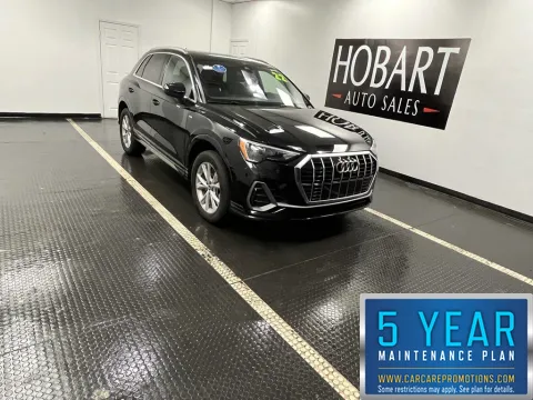 Black 2022 Audi Q3 S line Premium for sale in Hobart, IN