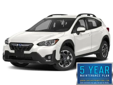 White 2021 Subaru Crosstrek Premium for sale in Hobart, IN