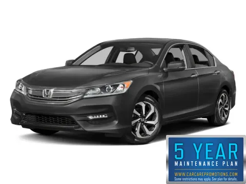 Black 2017 Honda Accord Sedan EX-L V6 for sale in Hobart, IN