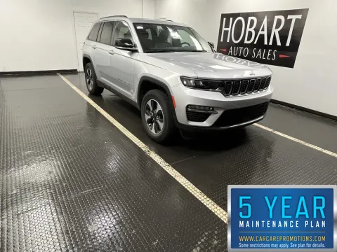 Silver 2024 Jeep Grand Cherokee 4xe for sale in Hobart, IN