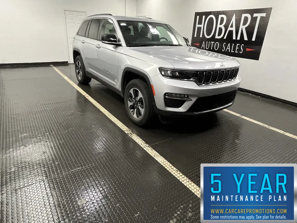 Silver 2024 Jeep Grand Cherokee 4xe for sale in Hobart, IN