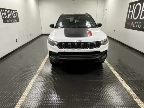 Photos of 2024 Jeep Compass Trailhawk for sale in Hobart, IN at Hobart Auto Sales