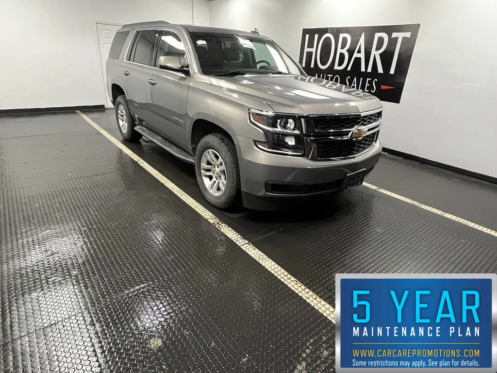 Gray 2017 Chevrolet Tahoe LT for sale in Hobart, IN