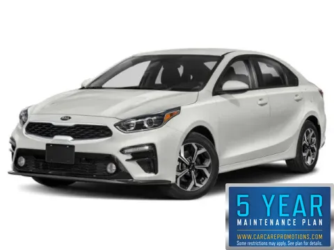 White 2021 Kia Forte LXS for sale in Hobart, IN