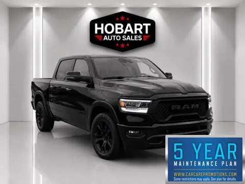 Black 2019 Ram 1500 Laramie for sale in Hobart, IN