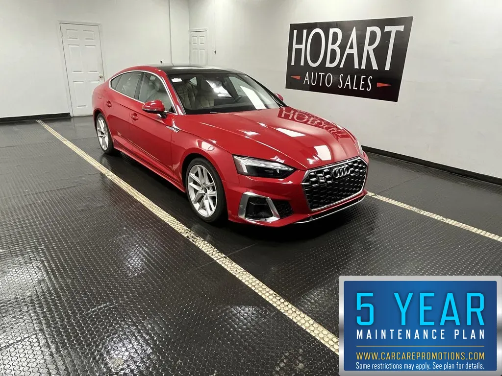 Red 2024 Audi A5 Sportback S line Premium Plus for sale in Hobart, IN
