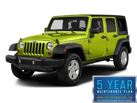 Green 2017 Jeep Wrangler Unlimited Sport for sale in Hobart, IN