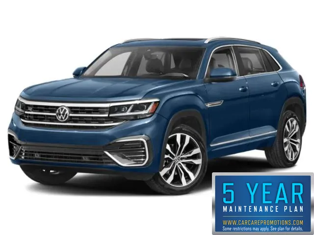 Black 2020 Volkswagen Atlas Cross Sport 3.6L V6 SEL Premium R-Line for sale in Hobart, IN