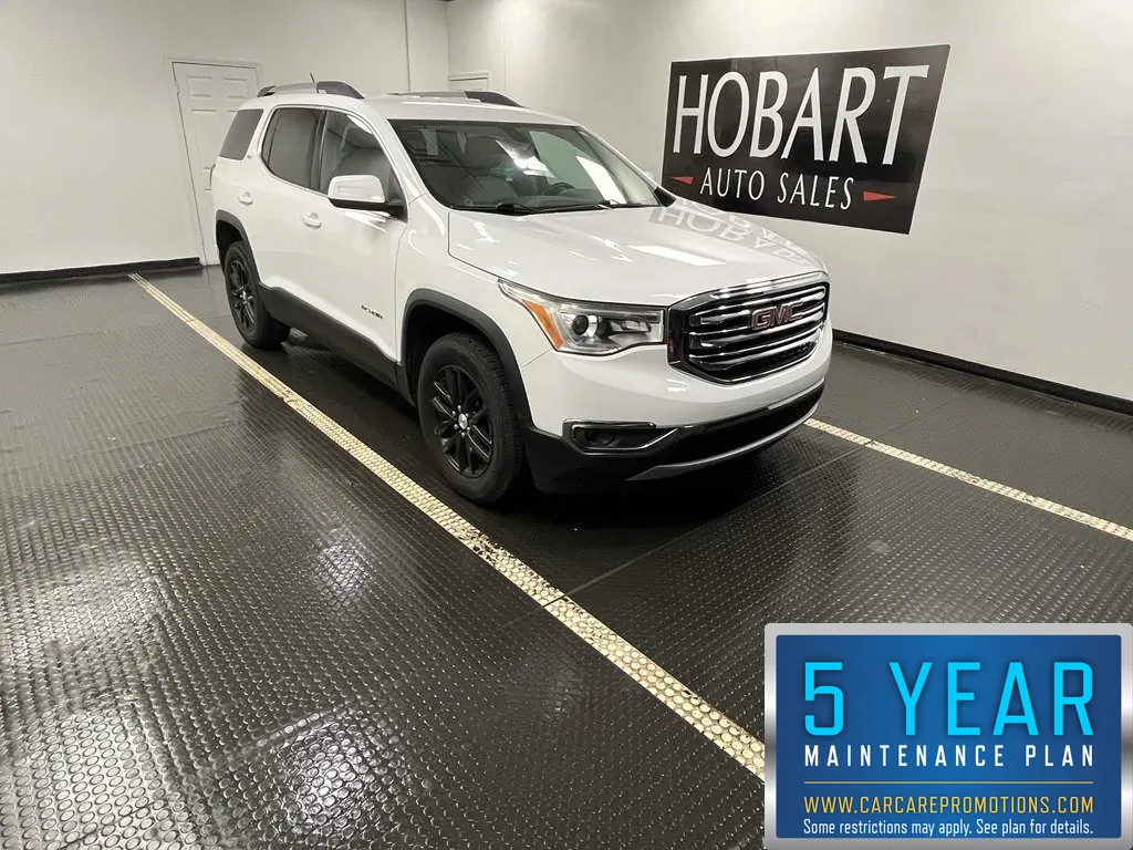 White 2019 GMC Acadia SLT for sale in Hobart, IN