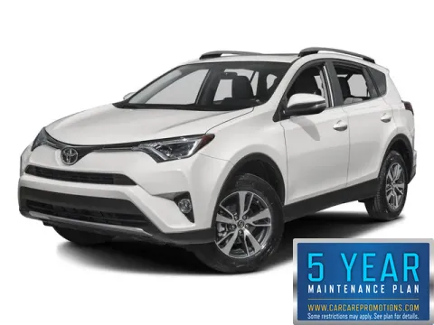 Orange 2016 Toyota RAV4 XLE for sale in Hobart, IN