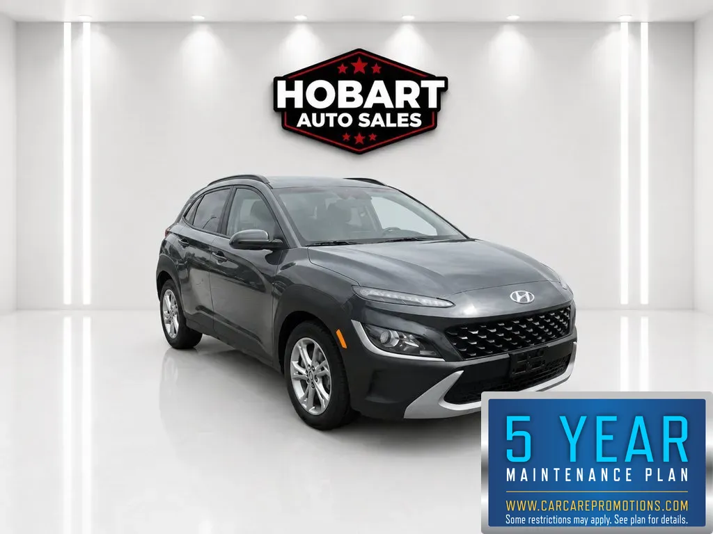 Gray 2023 Hyundai Kona SEL for sale in Hobart, IN