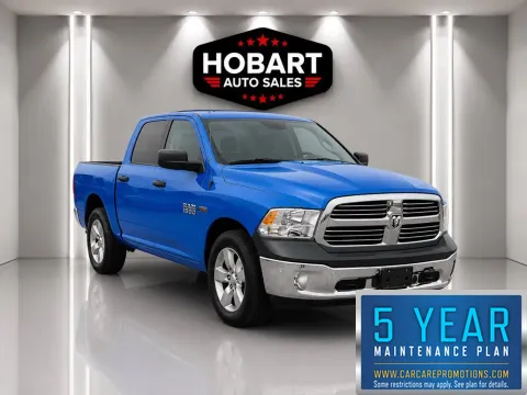 Blue 2017 Ram 1500 Big Horn for sale in Hobart, IN