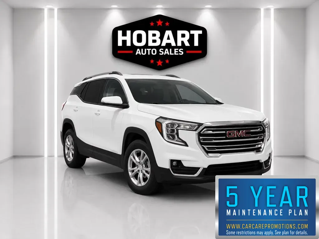 White 2024 GMC Terrain SLT for sale in Hobart, IN