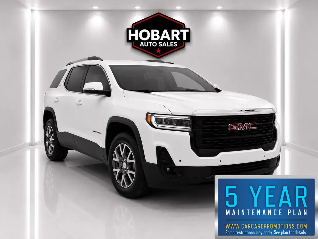 White 2023 GMC Acadia SLT for sale in Hobart, IN