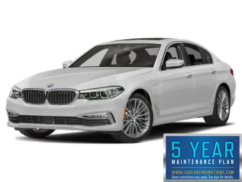 White 2019 BMW 5 Series 530e iPerformance for sale in Hobart, IN