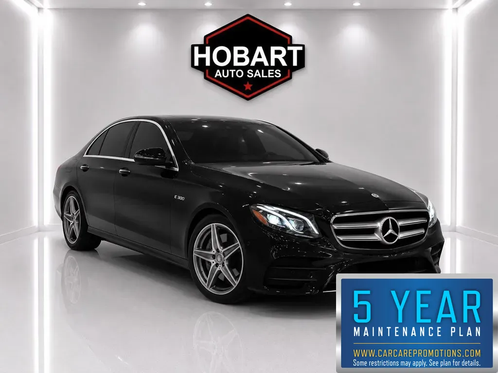 Black 2018 Mercedes-Benz E-Class E 300 for sale in Hobart, IN