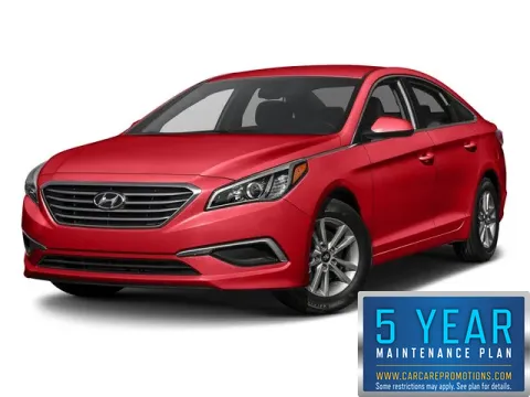 Red 2017 Hyundai Sonata SE for sale in Hobart, IN