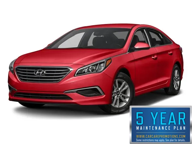 Red 2017 Hyundai Sonata SE for sale in Hobart, IN