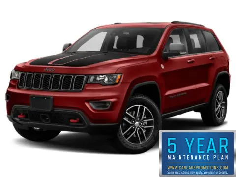 Red 2018 Jeep Grand Cherokee Trailhawk for sale in Hobart, IN
