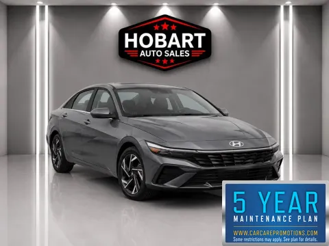 Silver 2024 Hyundai Elantra SEL for sale in Hobart, IN