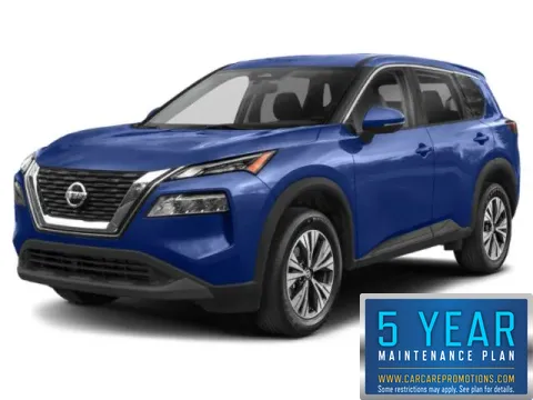 Blue 2022 Nissan Rogue SV for sale in Hobart, IN