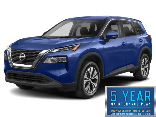 Blue 2022 Nissan Rogue SV for sale in Hobart, IN