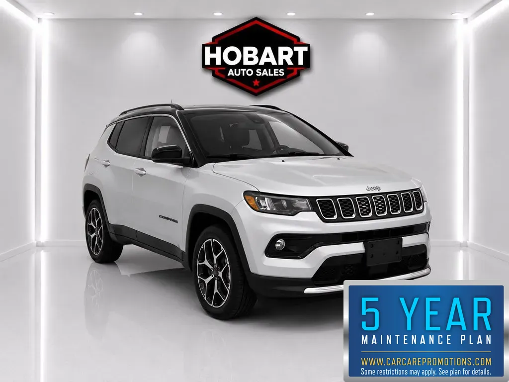 Silver 2025 Jeep Compass Limited for sale in Hobart, IN