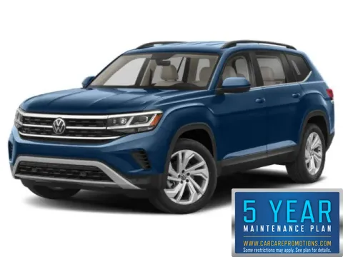 Blue 2023 Volkswagen Atlas 2.0T SE w/Technology for sale in Hobart, IN