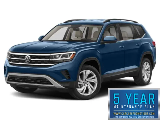 Blue 2023 Volkswagen Atlas 2.0T SE w/Technology for sale in Hobart, IN