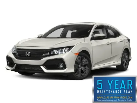Black 2018 Honda Civic Hatchback EX-L Navi for sale in Hobart, IN
