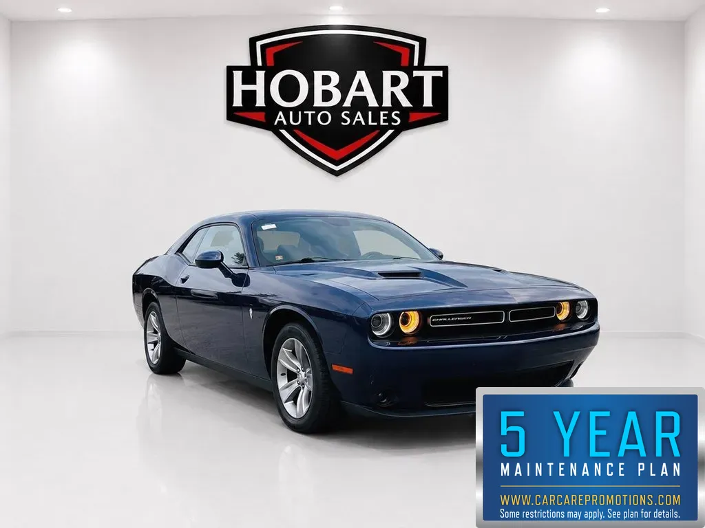 Blue 2017 Dodge Challenger SXT for sale in Hobart, IN