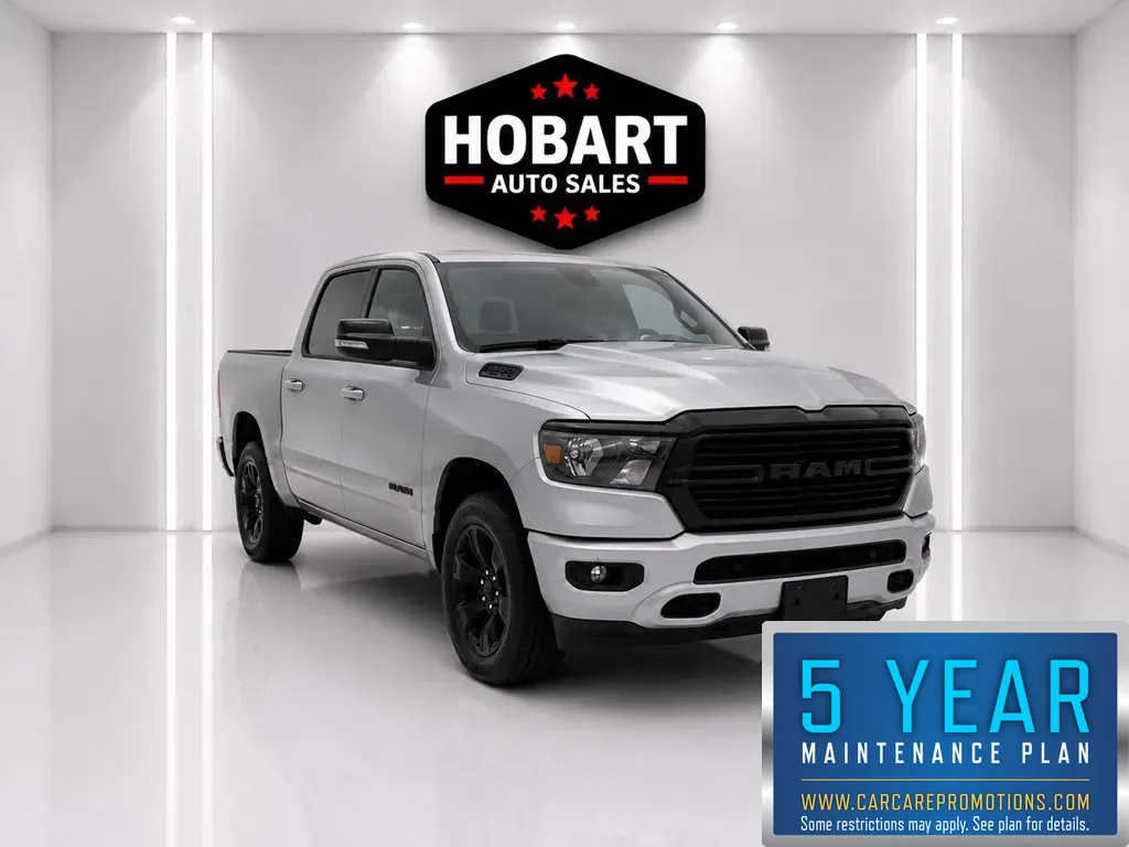 Silver 2021 Ram 1500 Big Horn for sale in Hobart, IN