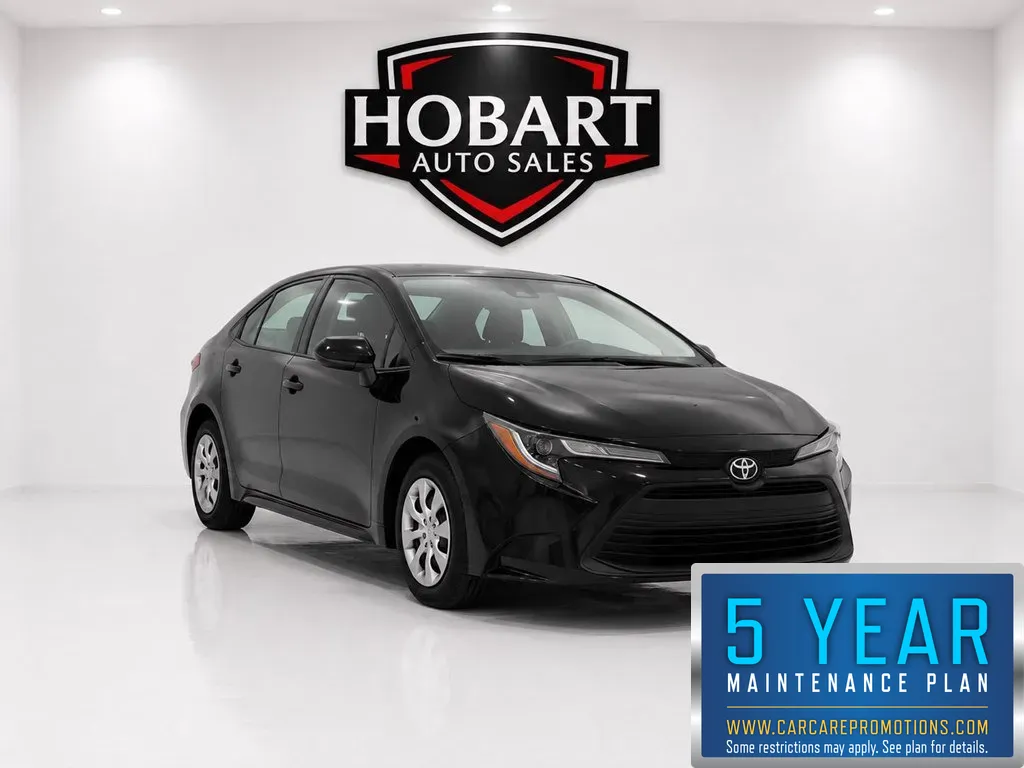 Blue 2024 Toyota Corolla LE for sale in Hobart, IN