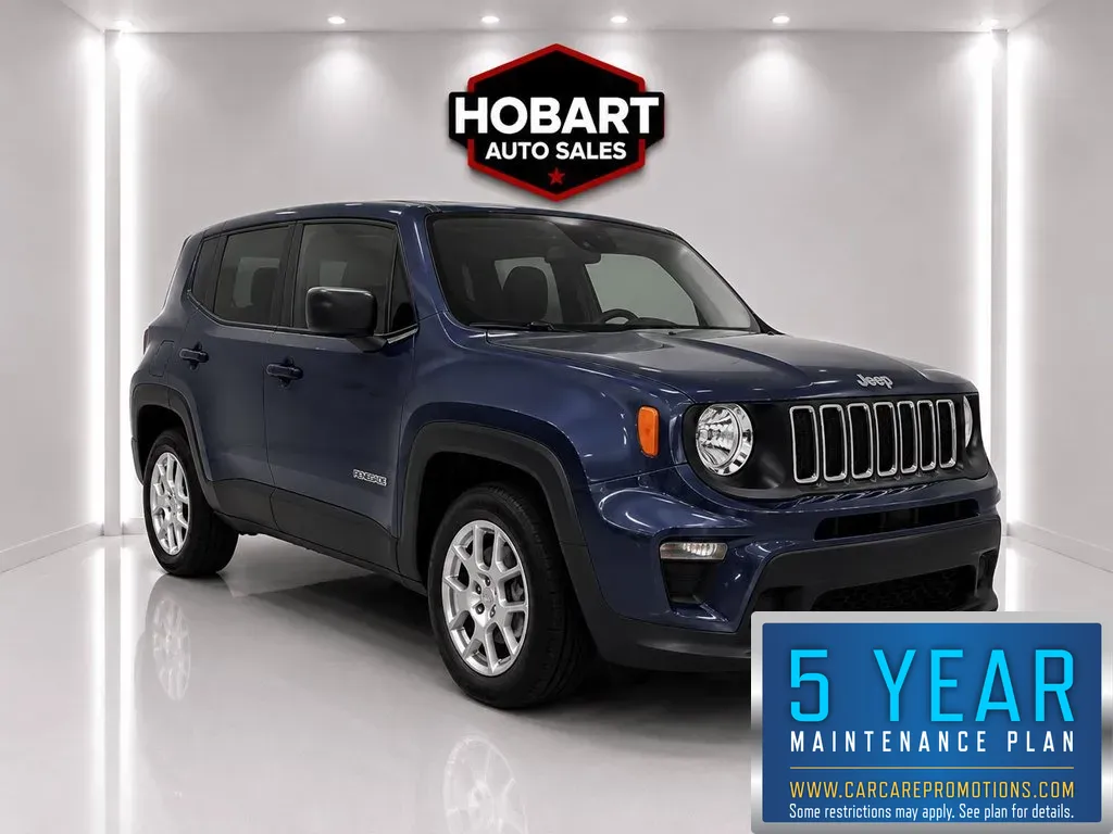 Blue 2023 Jeep Renegade for sale in Hobart, IN