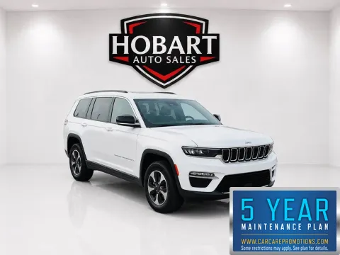 White 2024 Jeep Grand Cherokee 4xe for sale in Hobart, IN