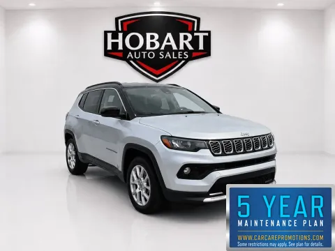 Silver 2025 Jeep Compass Limited for sale in Hobart, IN