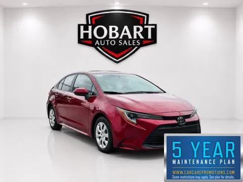 Red 2024 Toyota Corolla LE for sale in Hobart, IN