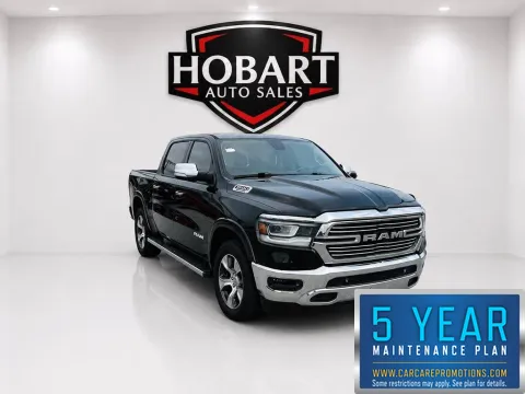 Black 2019 Ram 1500 Laramie for sale in Hobart, IN