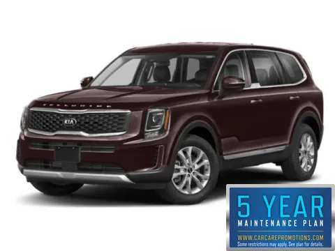Red 2021 Kia Telluride LX for sale in Hobart, IN