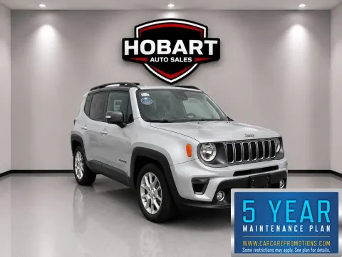 Silver 2021 Jeep Renegade Limited for sale in Hobart, IN