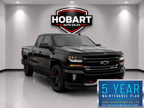 Black 2018 Chevrolet Silverado 1500 LT for sale in Hobart, IN